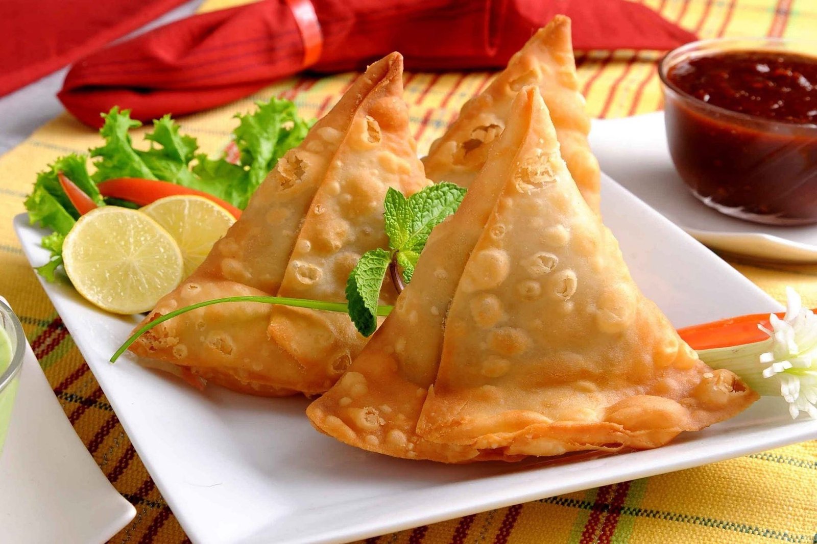 Samosa flavors